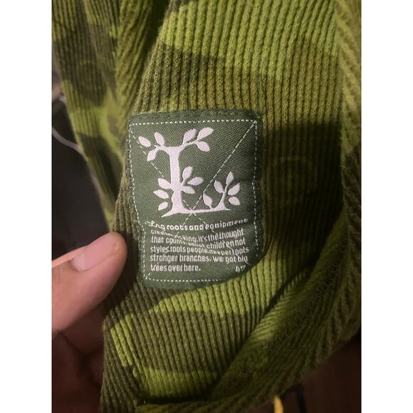 LRG Tree Camo Deep Cover Zip Up Hoodie Size XL - Picture 5 of 8
